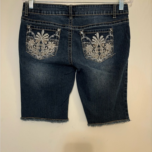 Rue21 Dark Blue Denim Jean Shorts - Picture 2 of 2